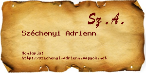 Széchenyi Adrienn névjegykártya